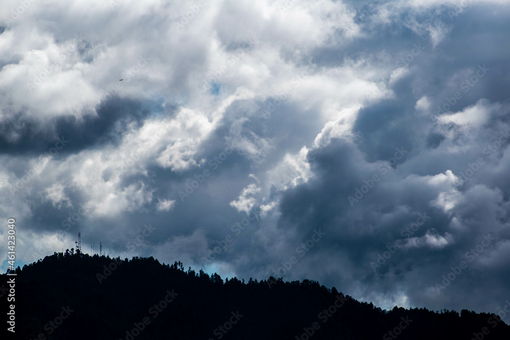 cloudy mountain