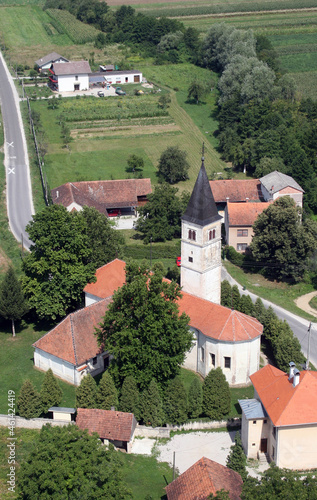 Church of the Our Lady of Snows of the Snows in Volavje, Croatia photo