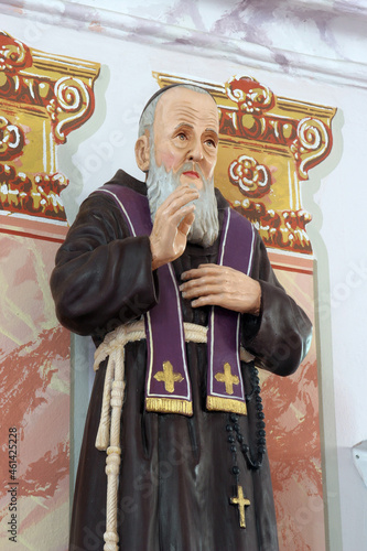 Saint Leopold Mandic, Church of the Saint Brice of Tours in Brckovljani, Croatia photo