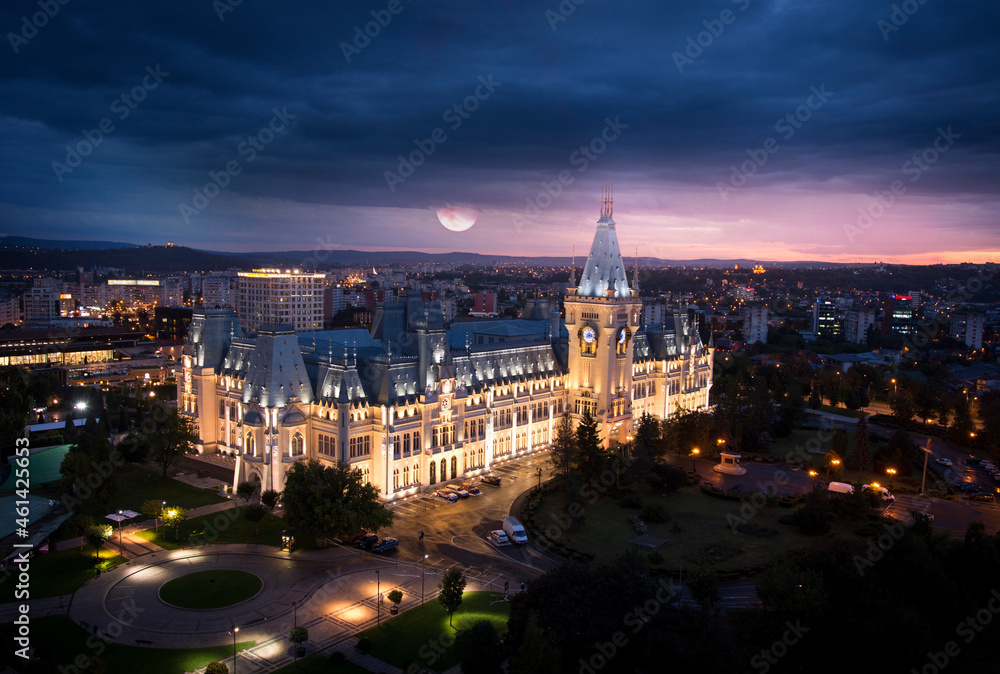 Obraz premium city at night