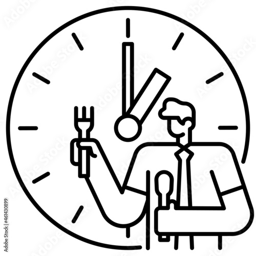 lunch time icon