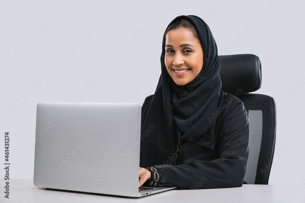 Beautiful middle eastern woman wearing abaja Beautiful middle eastern woman wearing abaja