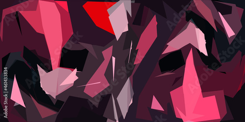 Abstract diagonal pattern from a modified image of a mixed autumn forest. Diagonal ornament in natural colors of autumn forest camouflage Leopard pattern.
