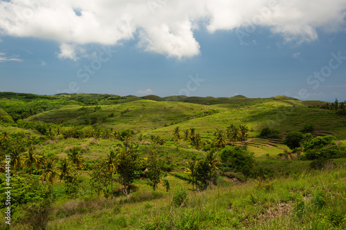 Wallpaper Mural Beautiful green slopes on the island of Nusa Penida Torontodigital.ca