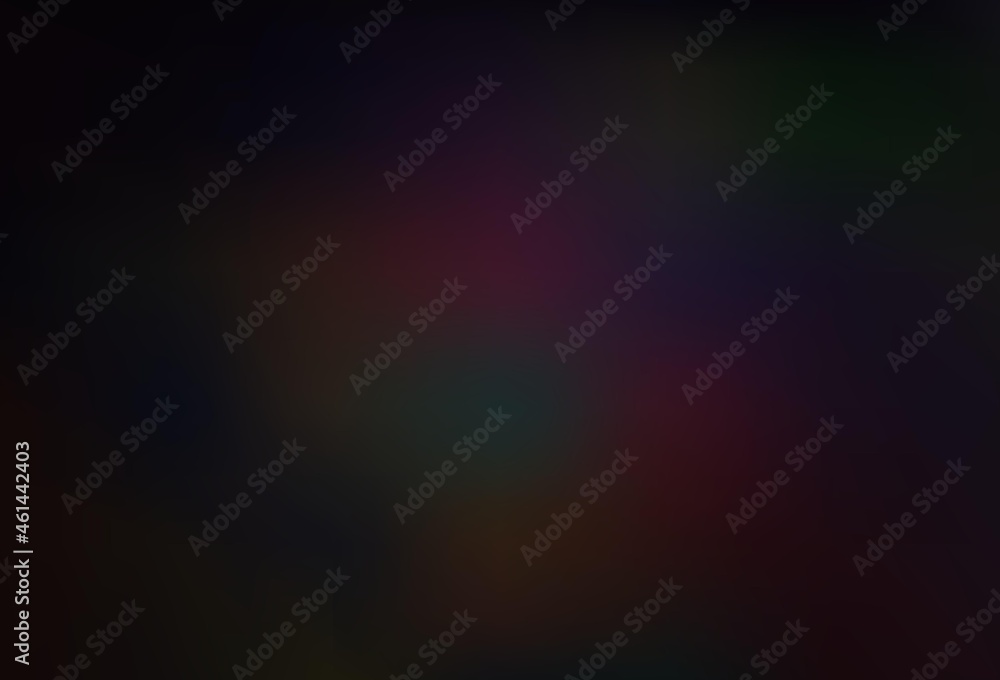 Obraz premium Dark Silver, Gray vector blurred shine abstract background.