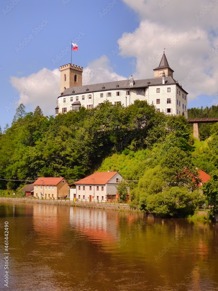 Castle over the river