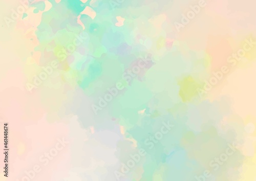 Wallpaper Mural 緑色の幻想的なキラキラ水彩テクスチャ背景
 Torontodigital.ca