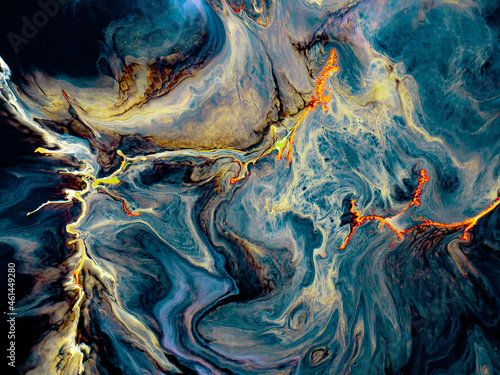 Abstract Colorful Marble Forms for Creative Designs