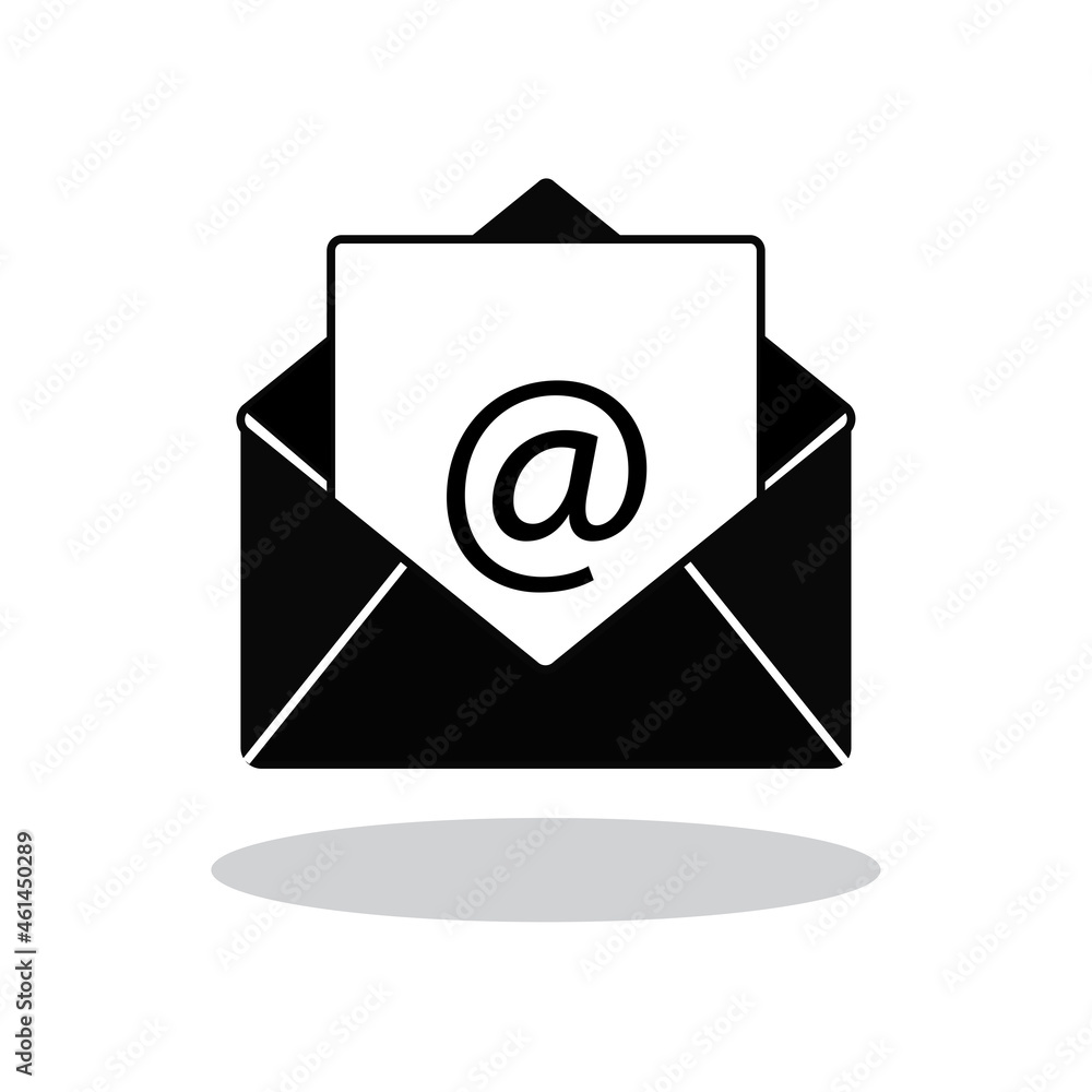 Mail icon vector isolated on white background. Trendy mail icon in flat style. Template for app, ui and logo. Icon mail for your web site. Modern mail icon, EPS 10 Mail icon vector isolated on white background. Trendy mail icon in flat style. Template for app, ui and logo. Icon mail for your web site. Modern mail icon, EPS 10