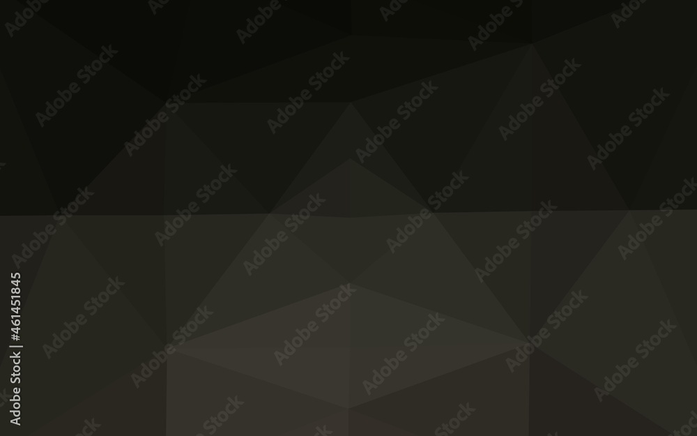 Dark Black vector polygon abstract backdrop. Dark Black vector polygon abstract backdrop.