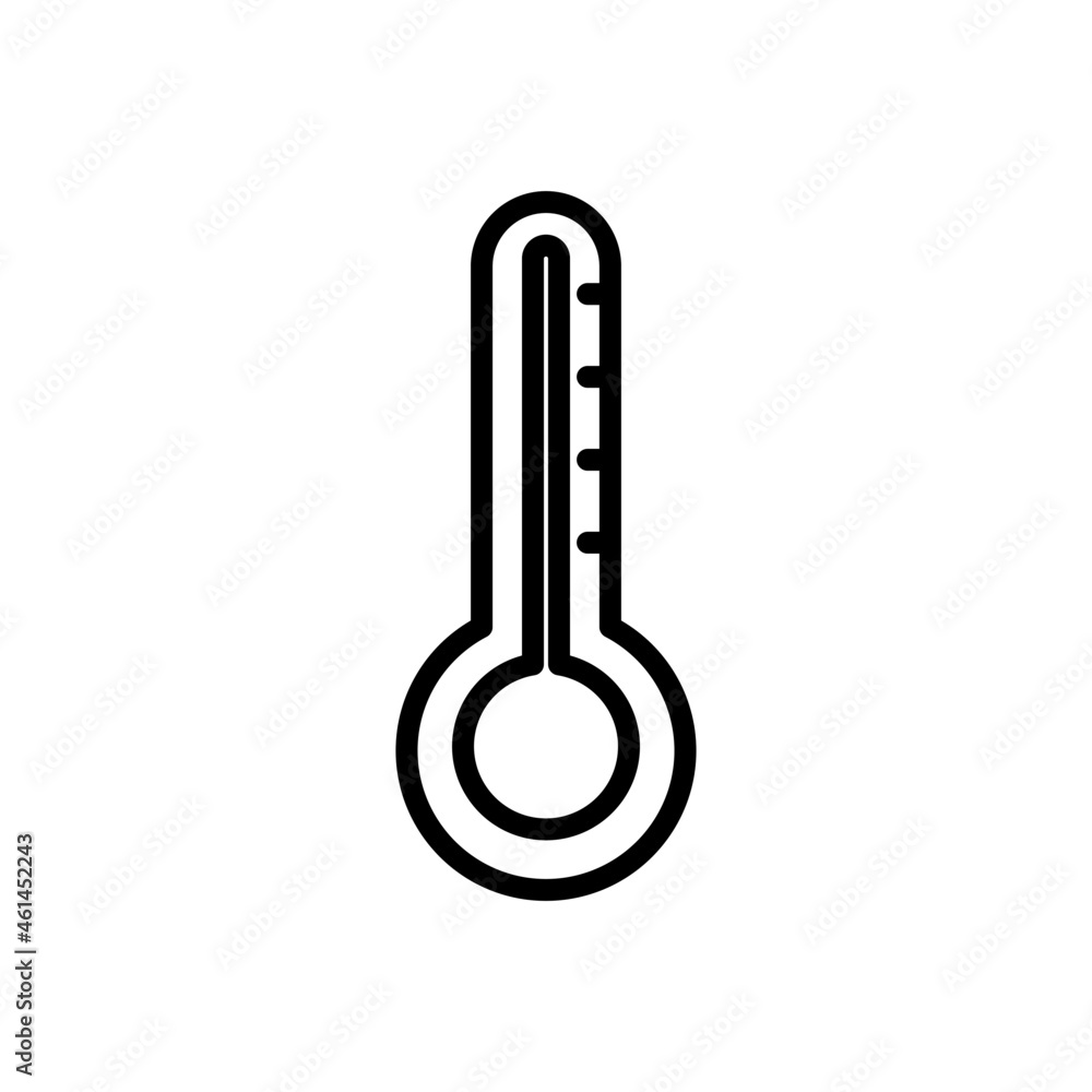 thermometer symbol icin vector illustration for design. thermometer symbol icin vector illustration for design.
