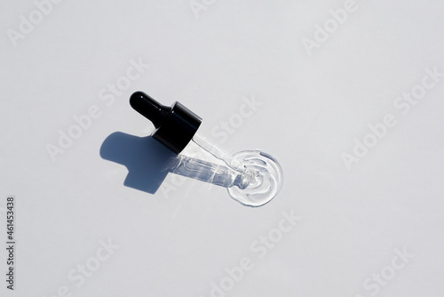 Wall Mural Open cap with dropper pipette with serum