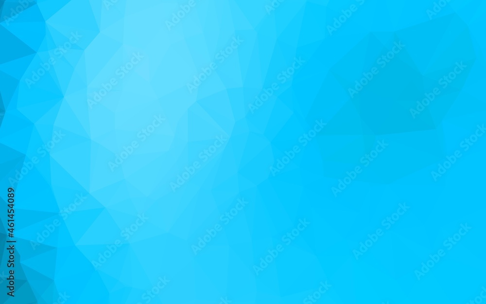 Light BLUE vector polygon abstract background. Light BLUE vector polygon abstract background.