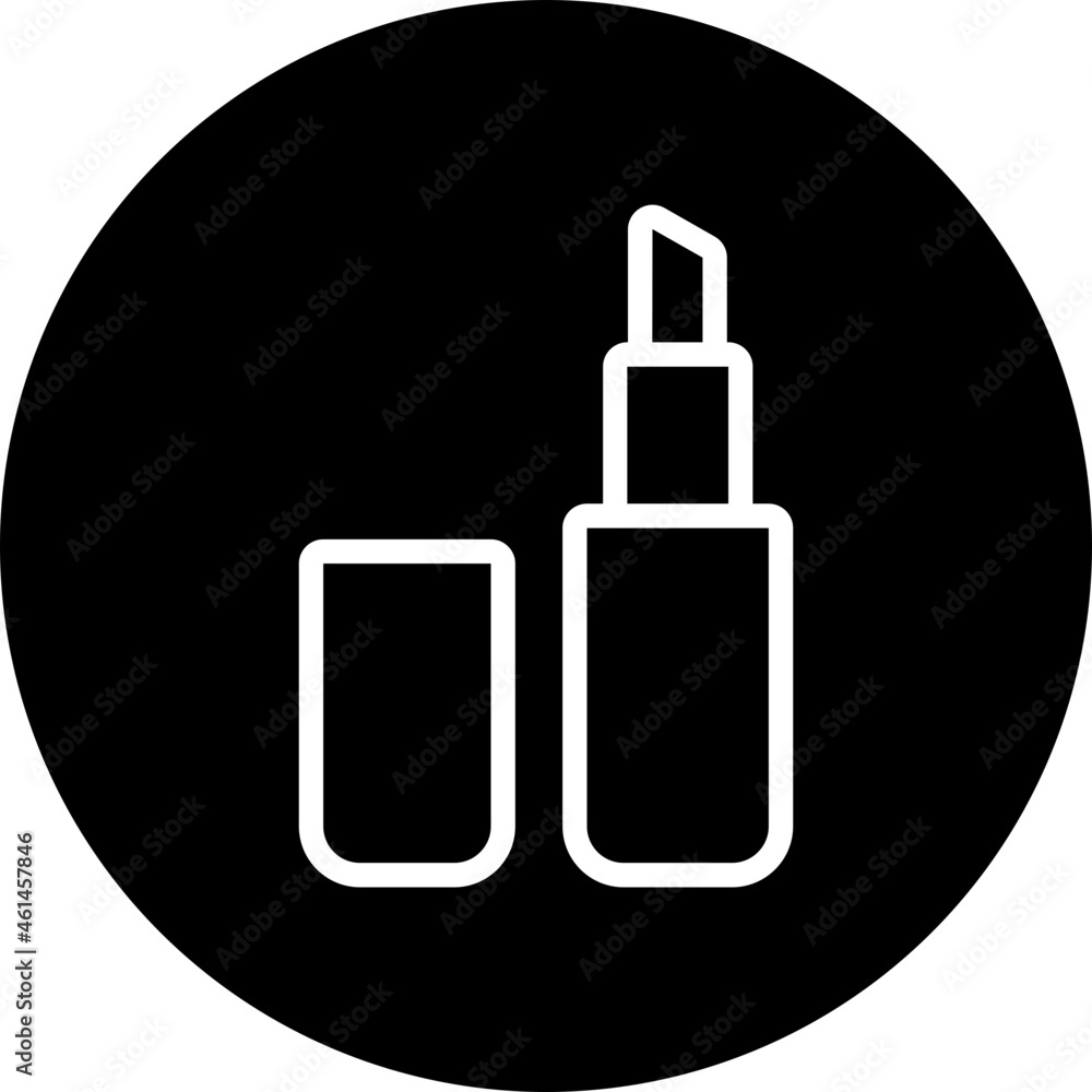 lipstick glyph icon lipstick glyph icon