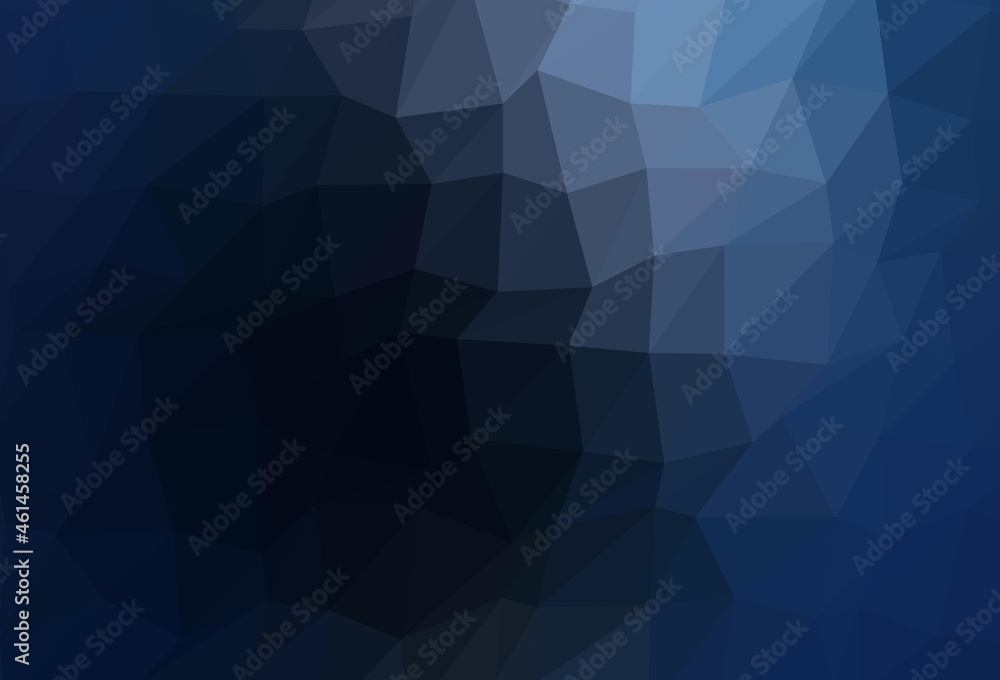 Dark BLUE vector blurry triangle texture. Dark BLUE vector blurry triangle texture.