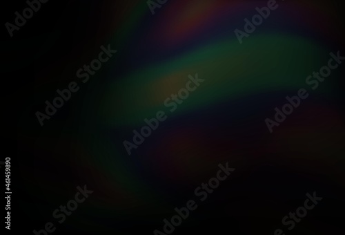 Dark Silver, Gray vector blurred and colored pattern.