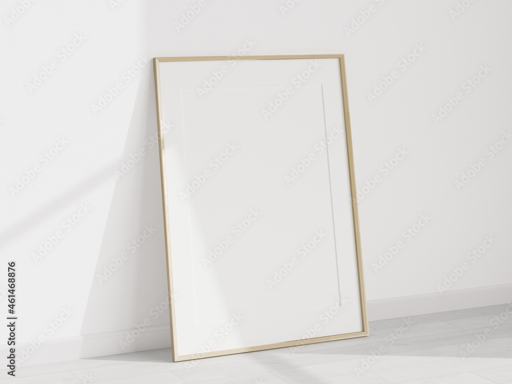 poster mockup, minimalist wooden frame mockup, print mockup, 3d render poster mockup, minimalist wooden frame mockup, print mockup, 3d render