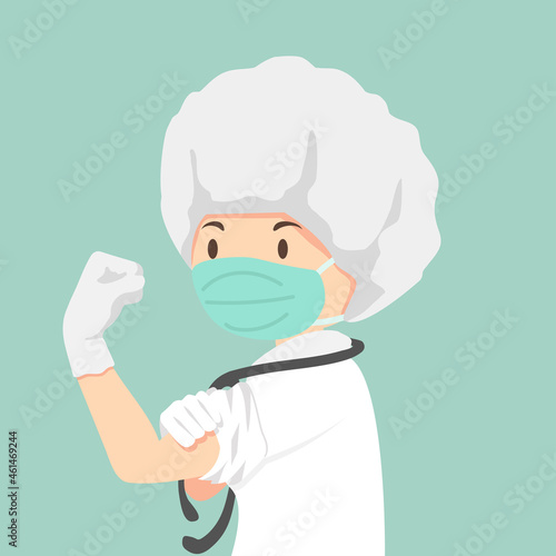 woman doctor we can do it medical care