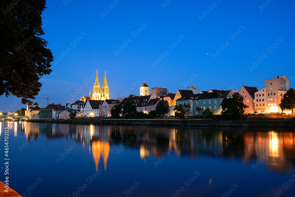 Fototapeta premium Regensburg an der Donau