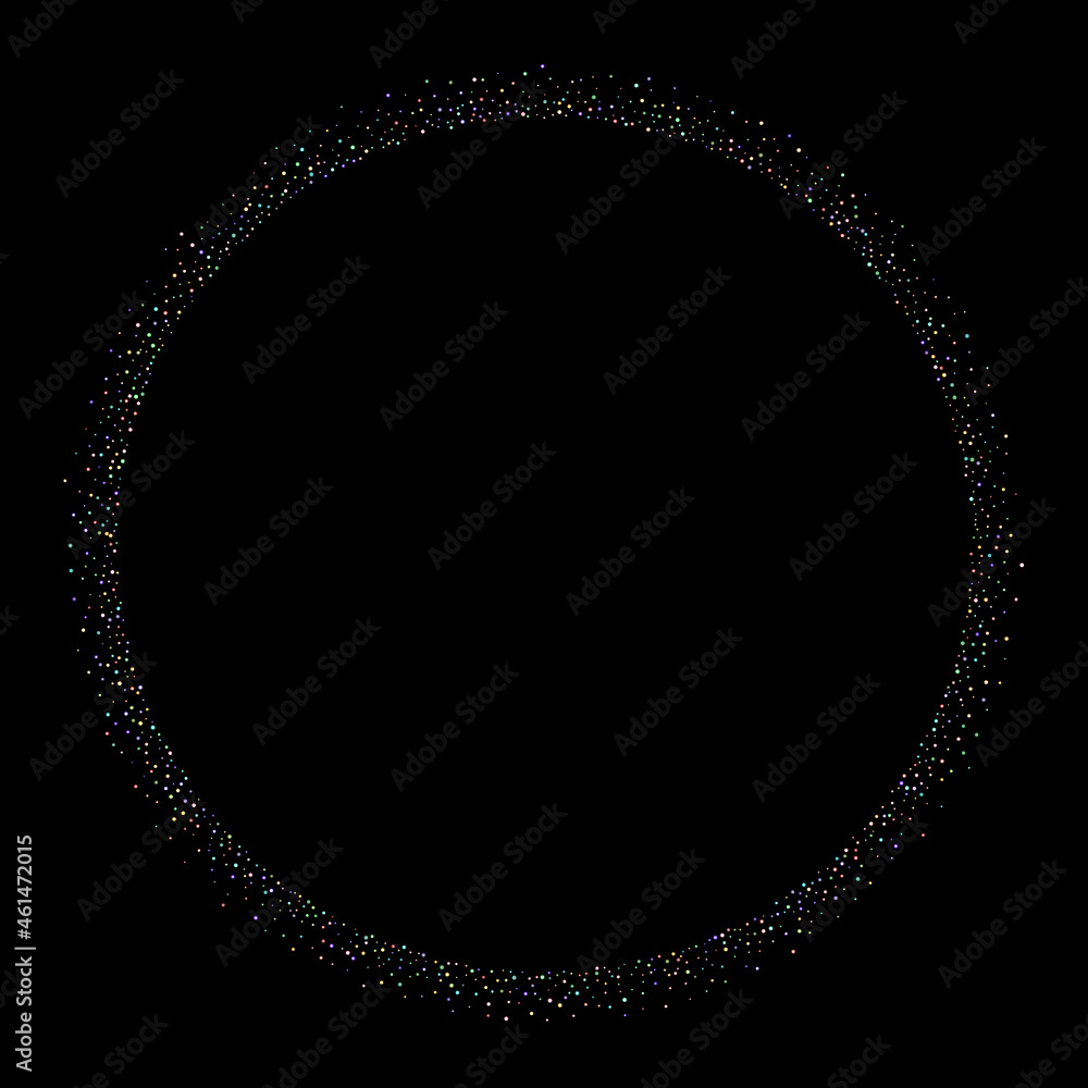 Obraz premium Glitter Iridescent Star Fall Confetti Shiny Little