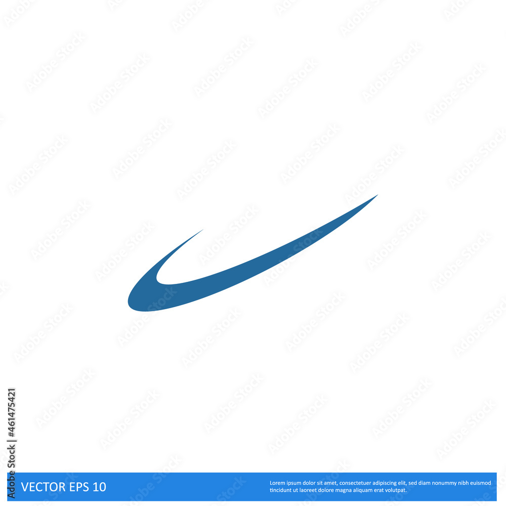 swoosh blue company logo swoosh blue company logo
