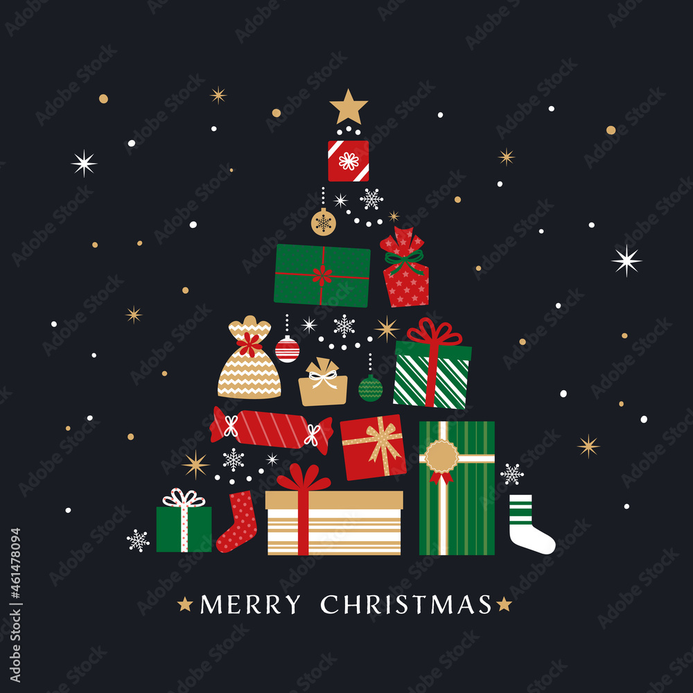 クリスマスプレゼントのイラスト Stock Vector Adobe Stock クリスマスプレゼントのイラスト Stock Vector Adobe Stock