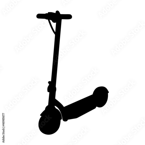 E-scooter icon. Motorized or electric scooter. Vector Illustration