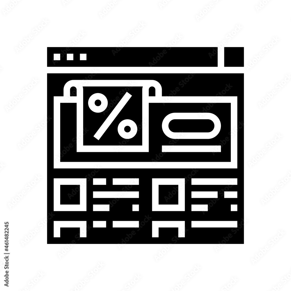 mega sale glyph icon vector. mega sale sign. isolated contour symbol black illustration mega sale glyph icon vector. mega sale sign. isolated contour symbol black illustration