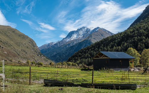 landscape in the mountains