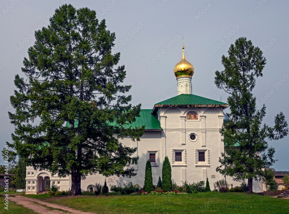 Annunciation church. Years of construction 1524 -1526. Boris & Gleb monastery, village Borisoglebsky, Russia