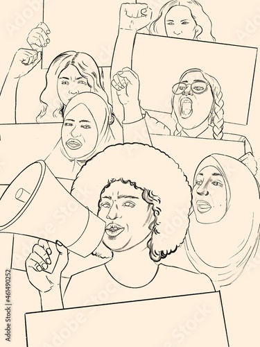 Plakat Women Protest 1