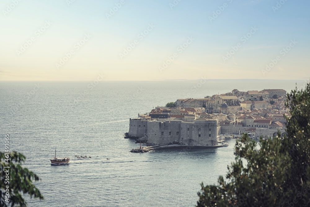 Dubrovnik old town and harbor of Dubrovnik are beautiful and one of the most popular sights in Croatia. Explore Dubrovnik's history medieval fortress with beautiful old buildings and relax by the sea Dubrovnik old town and harbor of Dubrovnik are beautiful and one of the most popular sights in Croatia. Explore Dubrovnik's history medieval fortress with beautiful old buildings and relax by the sea