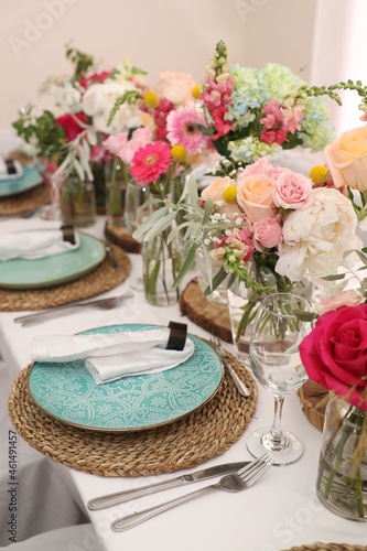 wedding table setting