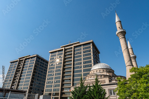 Obraz na płótnie Kayseri Gevher Nesibe Hanim Mosque w salonie