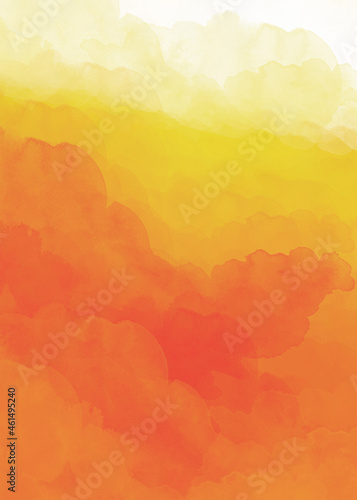 abstract background clouds on the sky   sunset landscape background  watercolor light soft background