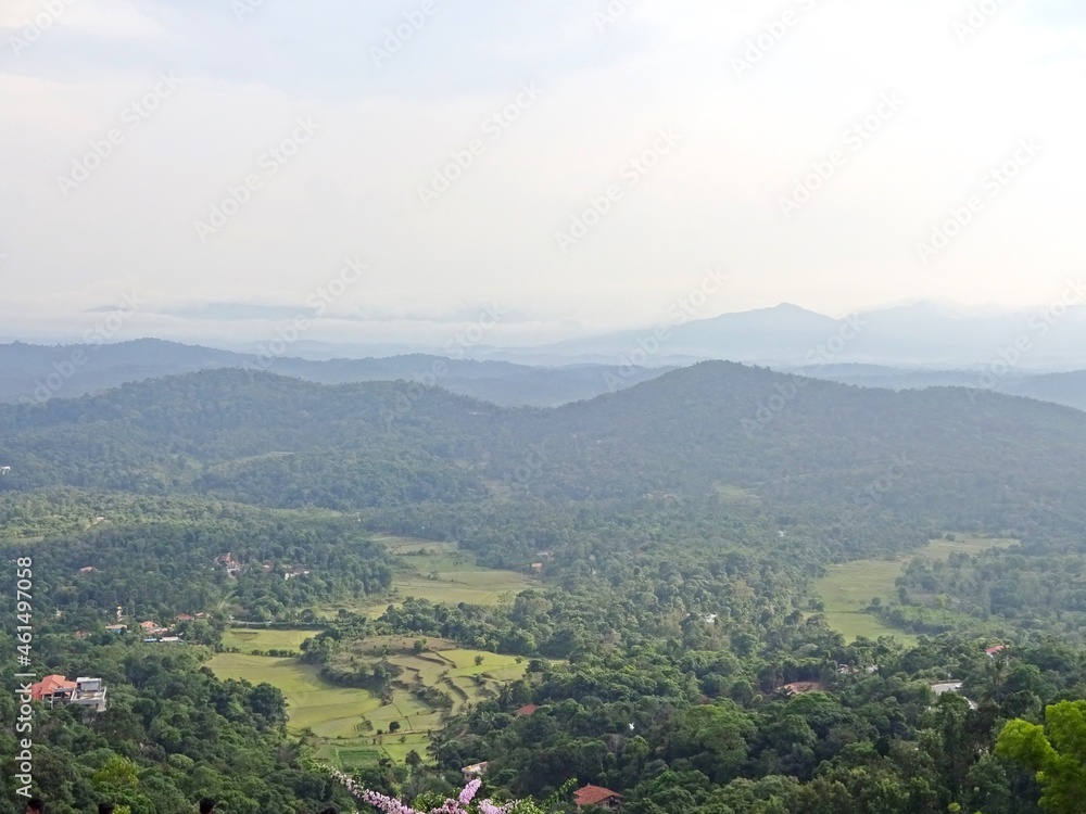 landscape at karnataka india