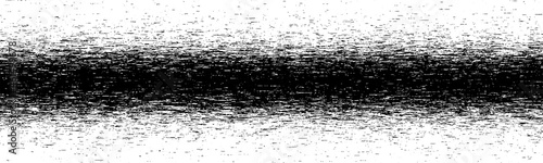 Black and white halftone glitch. Computer virus. Random falling particles on screen. Hacked software. Vector background.