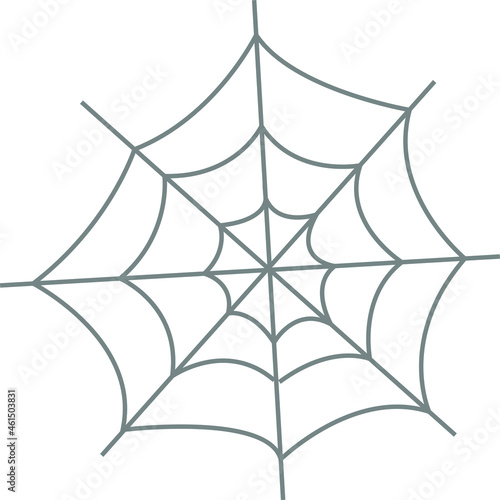 Gray web for Halloween