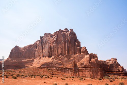 landscape on arches national park in the united states of america
