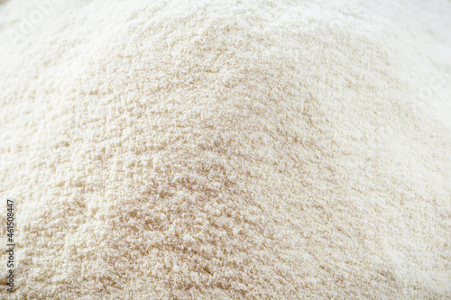 rice flour texture, alternative flour in close-up, culinary background
