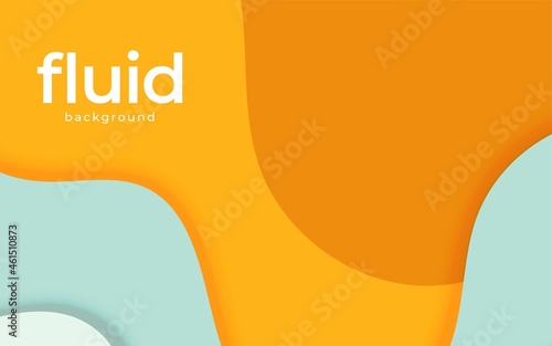 cute paper cut shape vector background banner design.