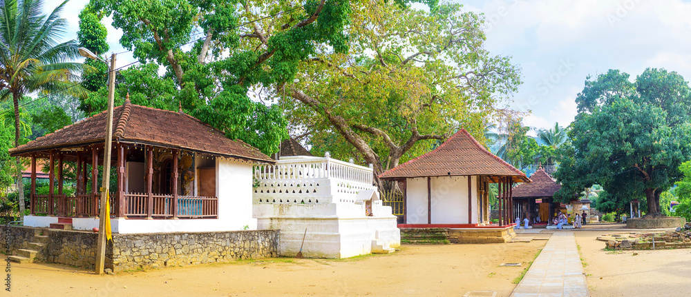 Shrines of Natha Devale in Kandy, Sri Lanka Stock Photo Adobe Stock