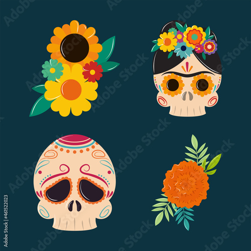 icons, day of the dead