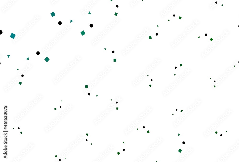 Light Blue, Green vector layout with circles, lines, rectangles. Light Blue, Green vector layout with circles, lines, rectangles.