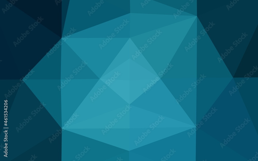 Light BLUE vector abstract polygonal layout. Light BLUE vector abstract polygonal layout.