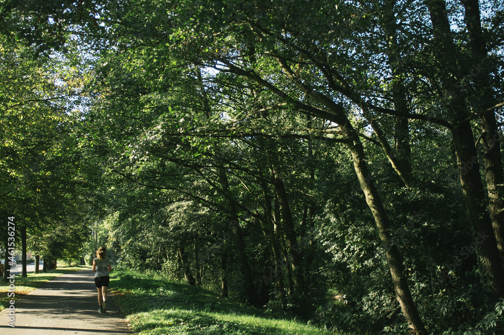 Fototapeta premium Exploring roads less ridden, little adventures around hometown