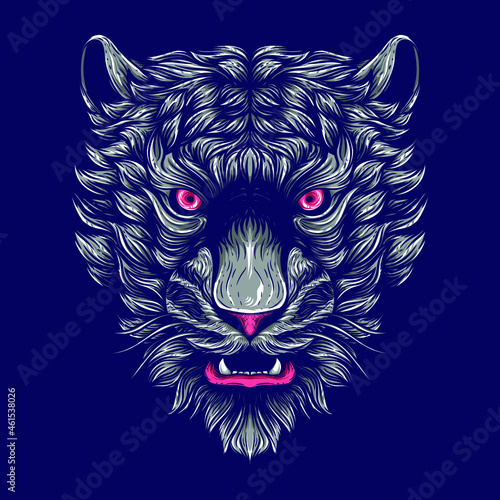 siberian tiger face 