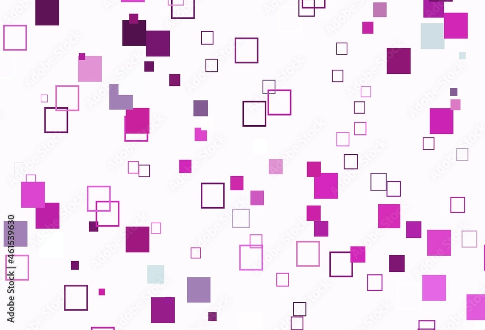Light Pink vector pattern with crystals, rectangles. Light Pink vector pattern with crystals, rectangles.