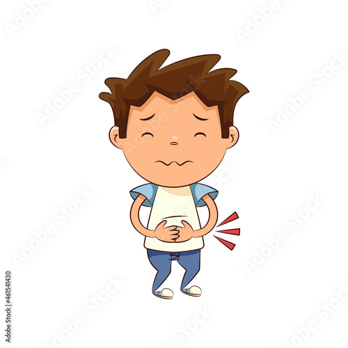 Child stomach ache