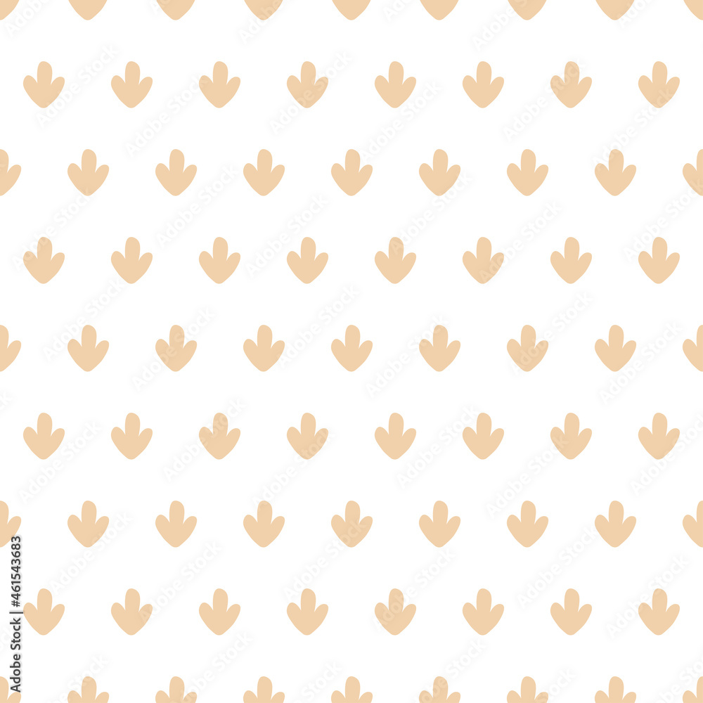 White seamless pattern with pink cactus. White seamless pattern with pink cactus.